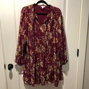 Long Sleeve Tunic Shirt